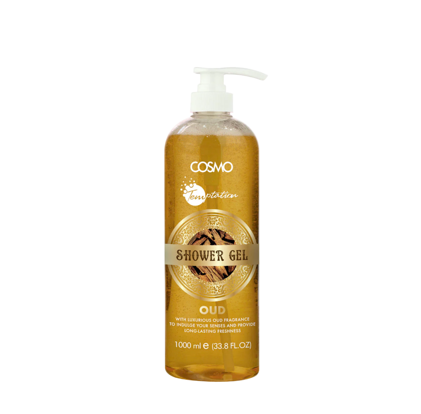 Temptation Oud Shower Gel by Cosmo 1000ml