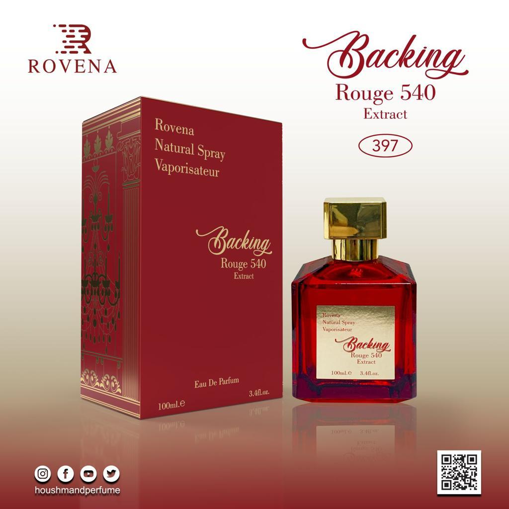 Rovena Backing Rouge 540 Extract perfumed water unisex 100ml