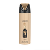 A professional product photograph of the Lattafa Pride Eternal Vanille deodorant bottle (200ml), highlighting its sleek design and the premium, elegant branding of the Lattafa Pride collection against a clean, modern background.