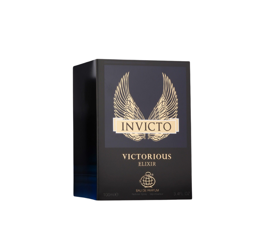 Fragrance World Invicto Victorious Elixir EDP (Invicto Victorious Elixer (NP448) Edp 100ml-96Pcs)