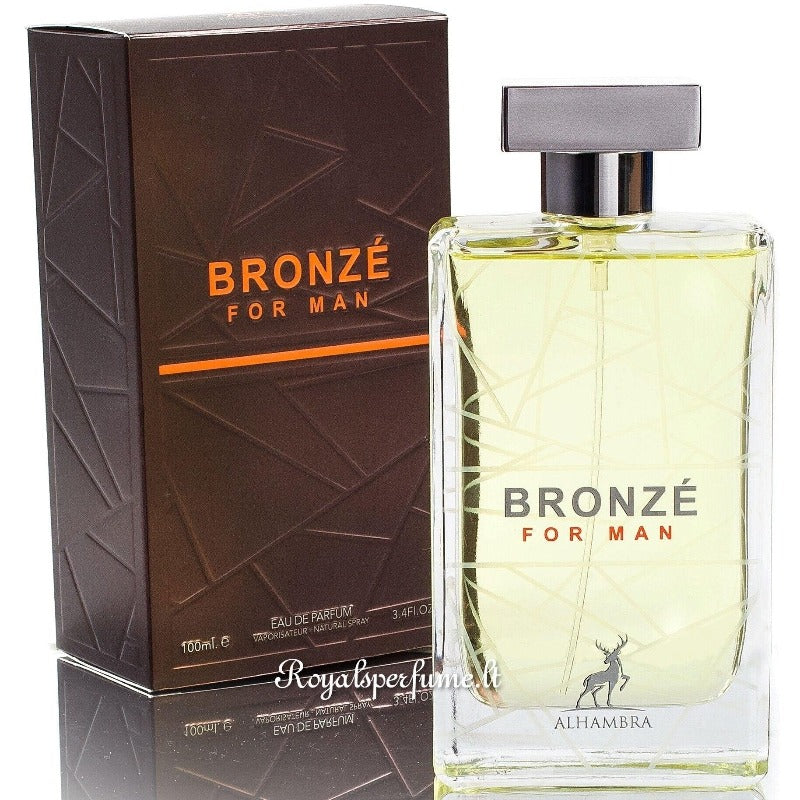 AlHambra Bronze for Man perfumed water for men 100ml - Royalsperfume AlHambra Perfume
