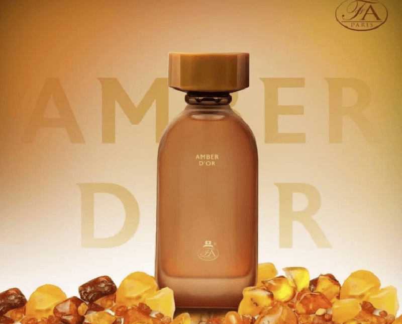 FW Amber D'OR perfumed water unisex 100ml - Royalsperfume World Fragrance Perfume