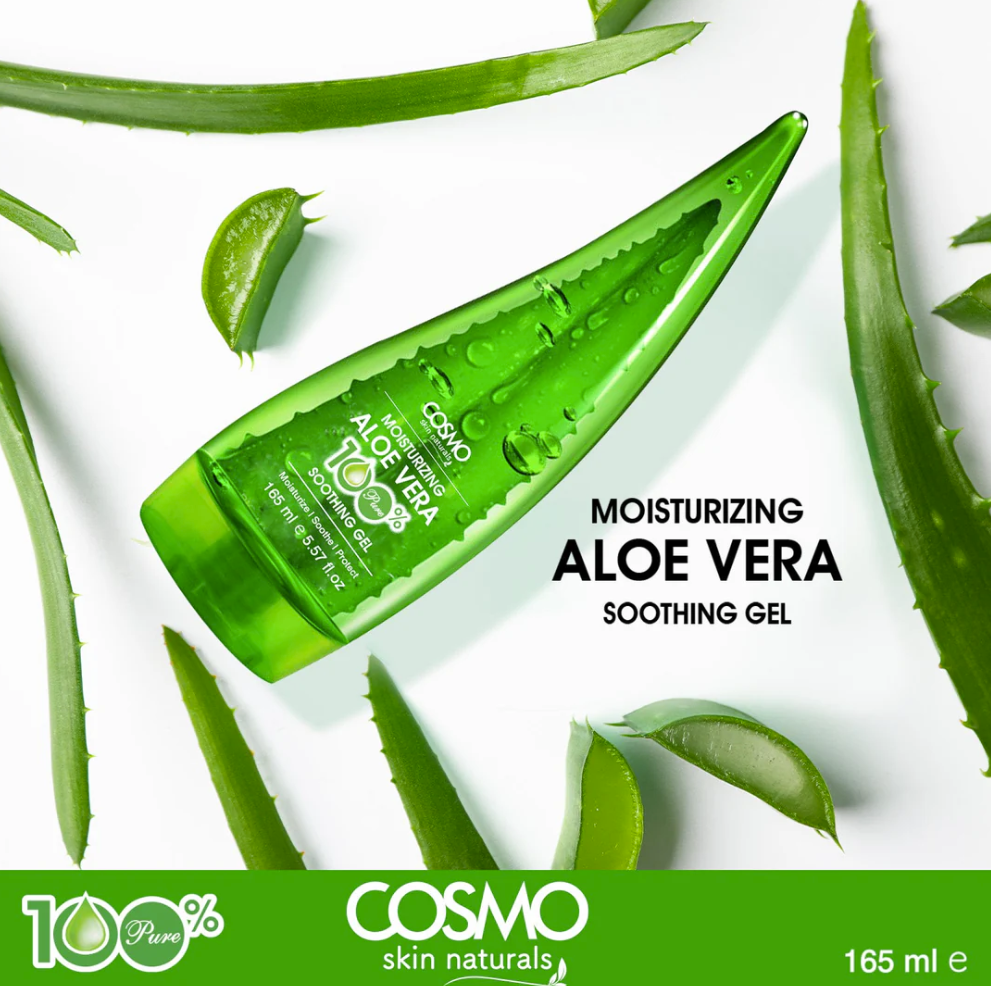 Moisturizing Aloe Vera Soothing Gel by Cosmo 165ml