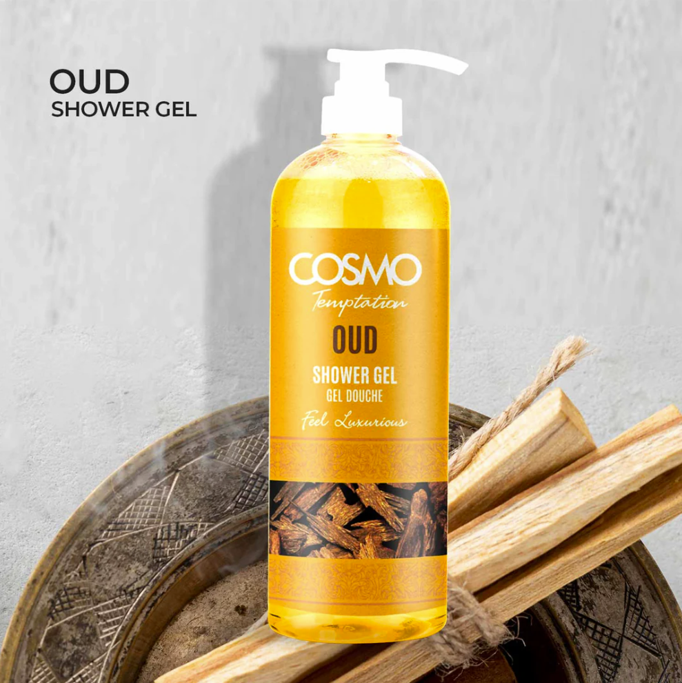 Temptation Oud Shower Gel by Cosmo 1000ml