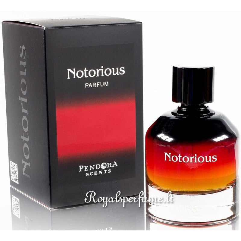 PENDORA SCENTS Notorious Parfum perfumed water for men 100ml - Royalsperfume Perfumery Paris Corner LLC Perfume